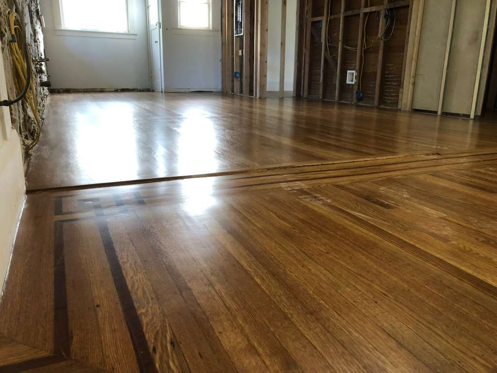 Post‑construction cleaning complete – debris and dust removal