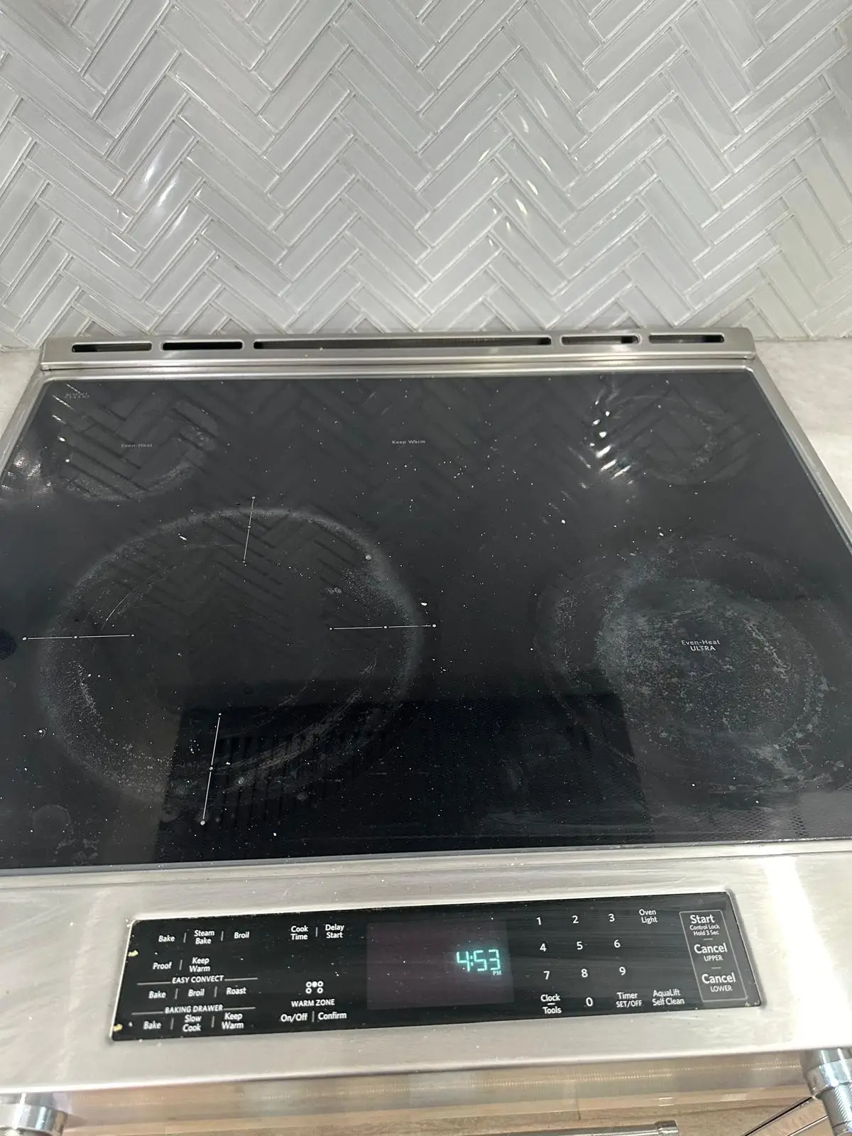 Kitchen cleaning transformation - Before